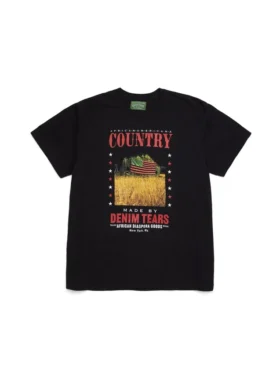 ADG Country T-shirt Zwart