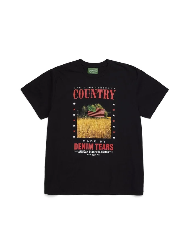 ADG Country T-shirt Zwart