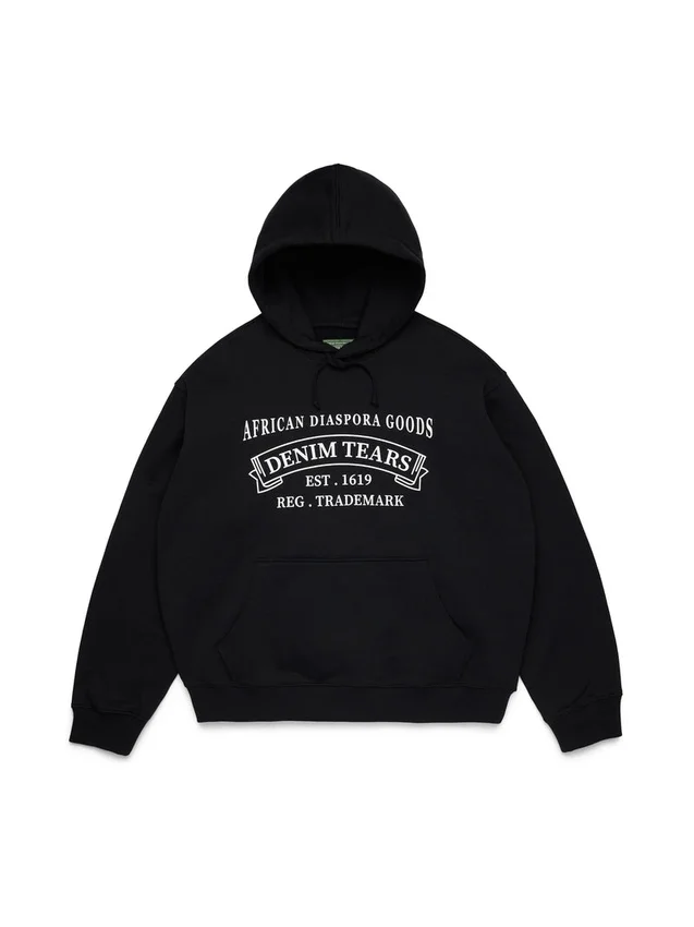 ADG-hoodie, zwart