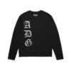 ADG Scripture T-shirt met lange mouwen Zwart