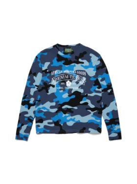 ADG thermoshirt blauw camouflage