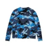 ADG thermoshirt blauw camouflage
