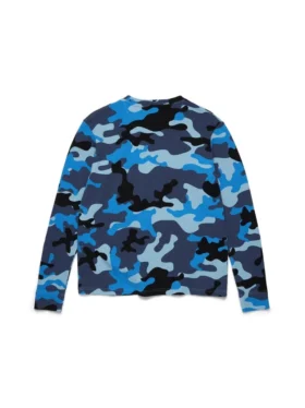 ADG thermoshirt blauw camouflage