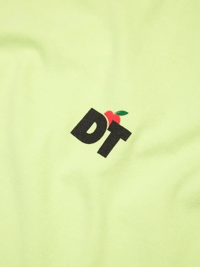 Apple T-shirt limoen