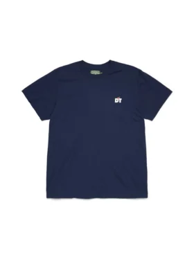 Apple T-shirt marineblauw