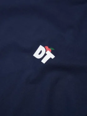 Apple T-shirt marineblauw