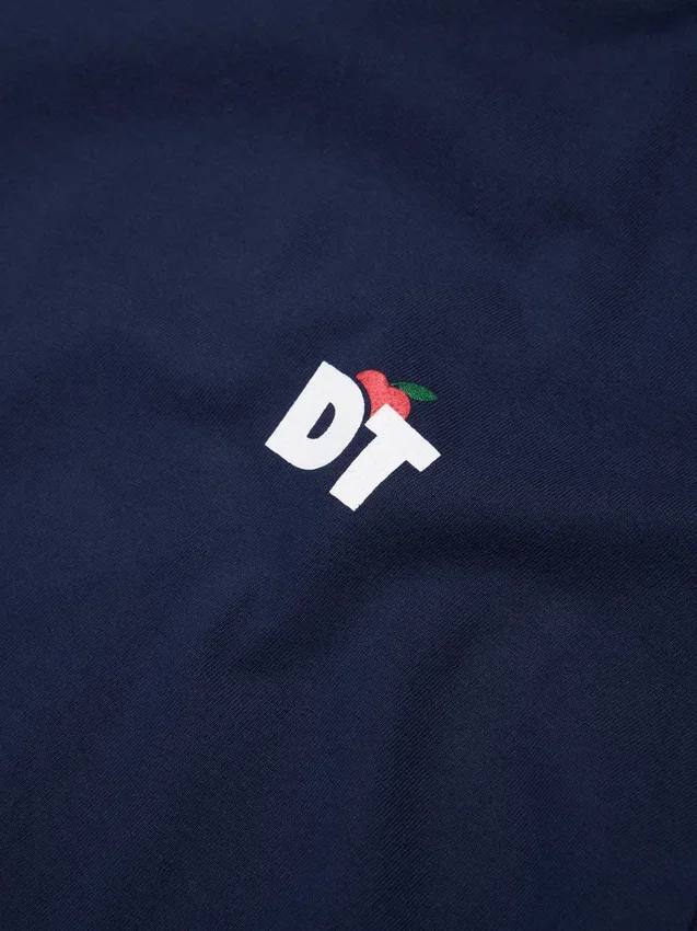Apple T-shirt marineblauw
