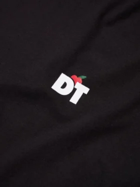 Apple T-shirt Zwart