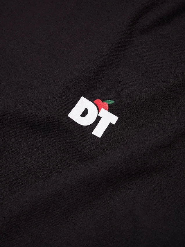 Apple T-shirt Zwart