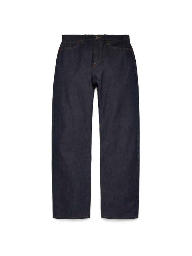 Baggy Denim broek met selvedge
