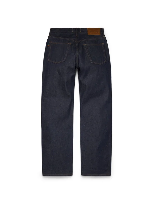 Baggy Denim broek met selvedge