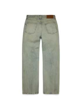 Baggy Denim spijkerbroek, vuile was