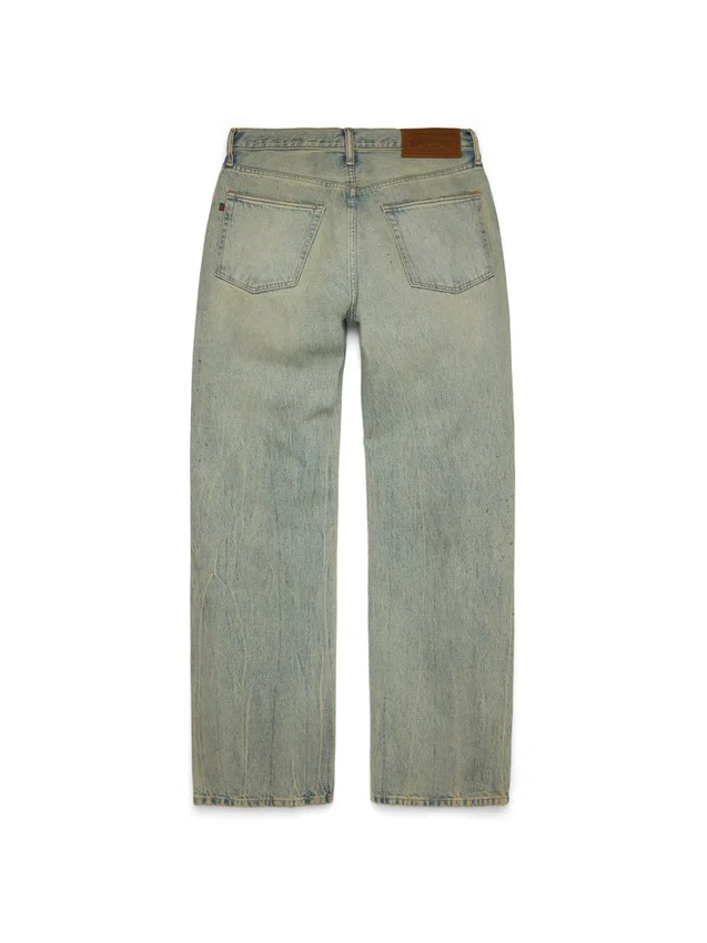Baggy Denim spijkerbroek, vuile was