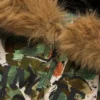 Birch Camo-werkjas met capuchon, groen camouflage