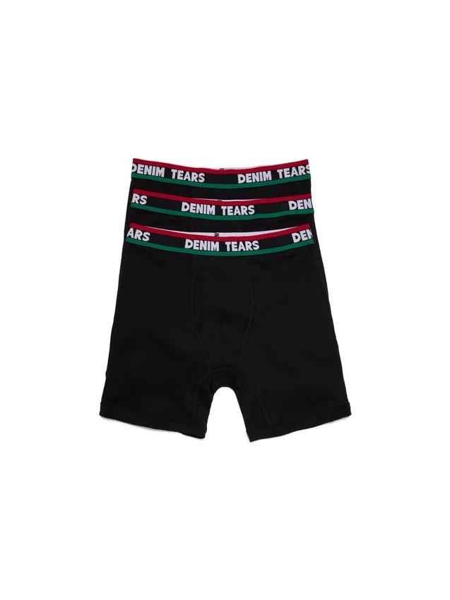 Boxershorts, 3-pack, zwart
