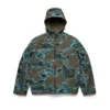 Cloud Camo-shelljack met getapete naden