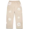 Cotton Wreath baggy joggingbroek crèmekleurig