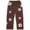 Cotton Wreath baggy joggingbroek donkerbruin