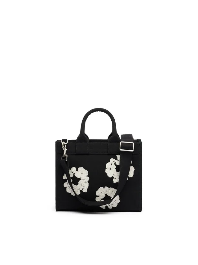 Cotton Wreath Canvas Tas met Katoenen Krans, Klein