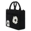 Cotton Wreath Canvas Tas met Katoenen Krans, Klein