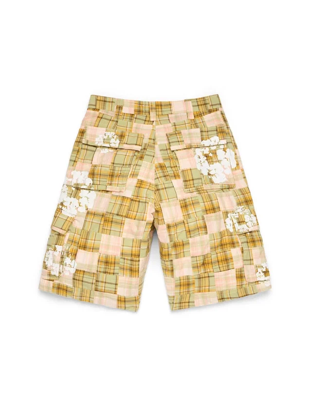 Cotton Wreath-cargoshort Madras
