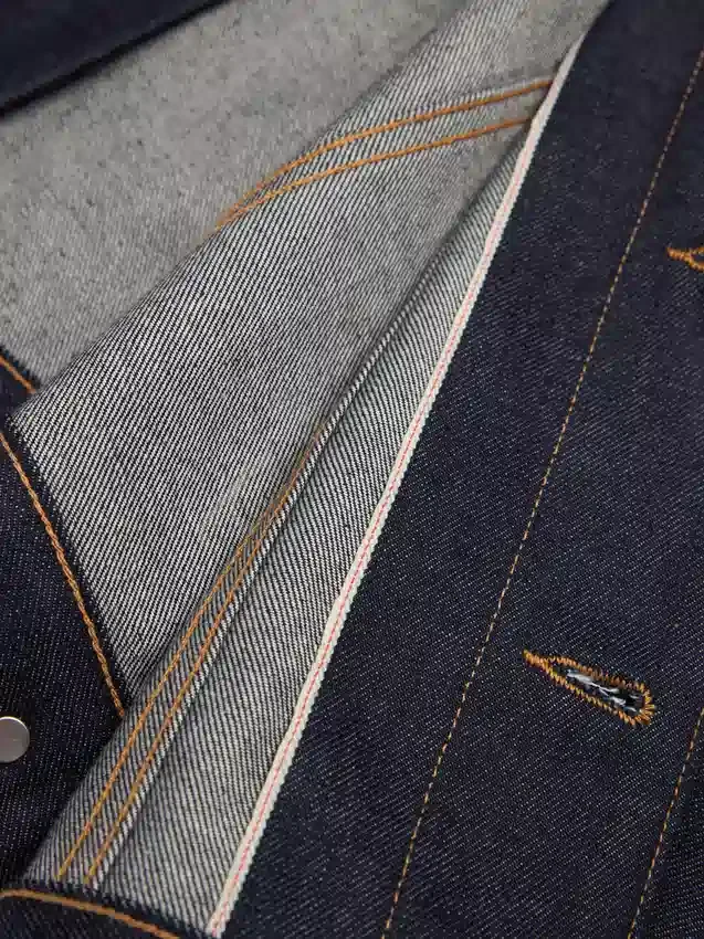 Denimjasje met selvedge