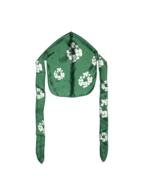 Cotton Wreath-durag, groen