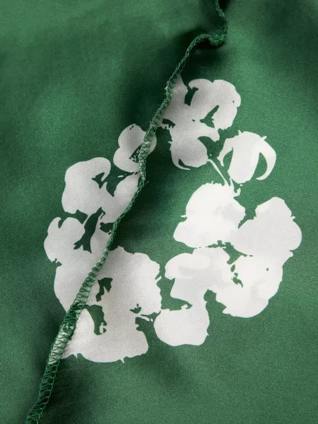 Cotton Wreath-durag, groen