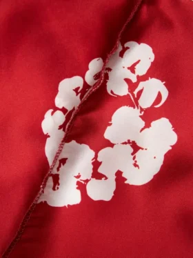 Cotton Wreath-durag, rood