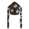 Cotton Wreath-durag, zwart