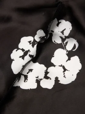Cotton Wreath-durag, zwart