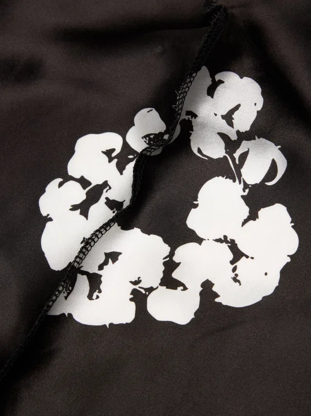 Cotton Wreath-durag, zwart