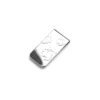 Cotton Wreath-geldclip, zilver