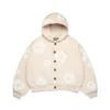 Cotton Wreath Hoodie met capuchon, kleur Oatmeal