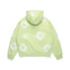 Cotton Wreath Hoodie met rits, mint