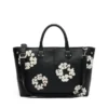 Cotton Wreath leren tas, groot