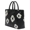 Cotton Wreath leren tas, groot