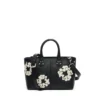 Cotton Wreath-leren tas, klein