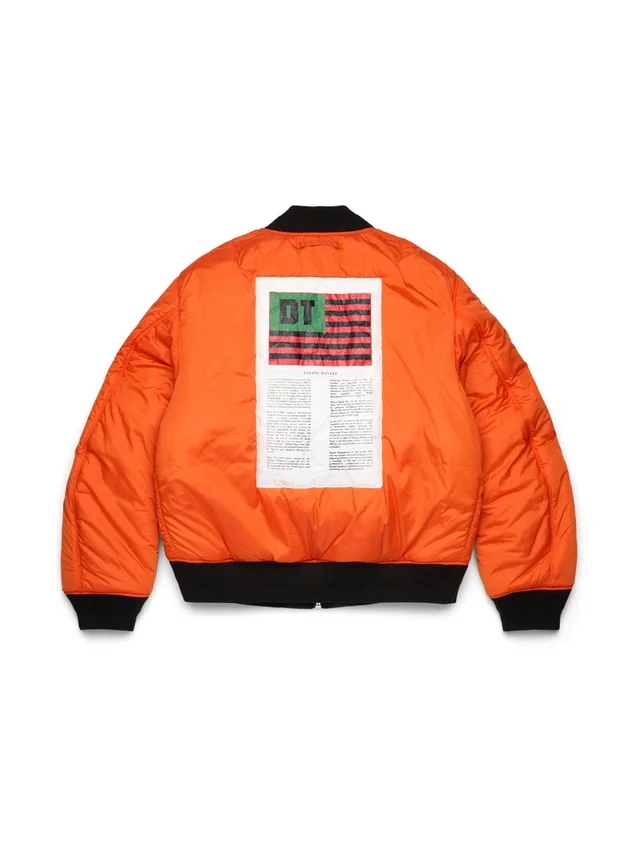Cotton Wreath MA-1-bomberjack Zwart