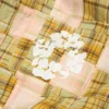 Cotton Wreath Madras overhemd met lange mouwen en knopen