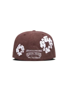 Cotton Wreath New Era 59FIFTY Canvas Fitted-pet bruin