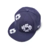 Cotton Wreath New Era 59FIFTY canvas fitted pet indigo