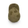 Cotton Wreath-pet met flockprint, tan