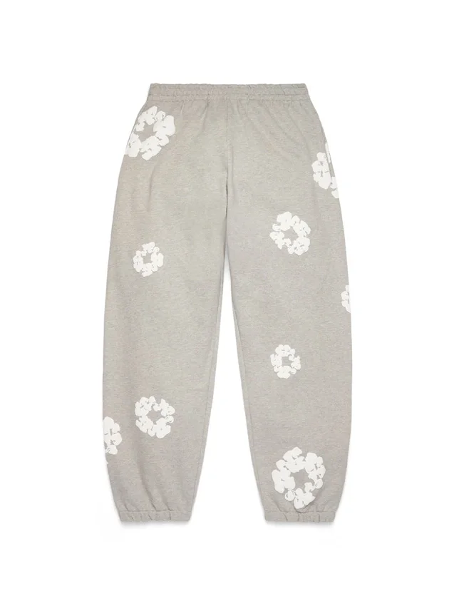 Cotton Wreath Sweatpant Grijs