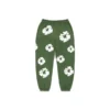 Cotton Wreath Sweatpant voor kinderen, groen