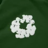 Cotton Wreath Sweatpant voor kinderen, groen