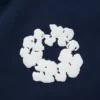 Cotton Wreath Sweatpant voor kinderen, marineblauw