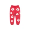Cotton Wreath Sweatpant voor kinderen, rood