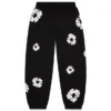 Cotton Wreath Sweatpant, zwart