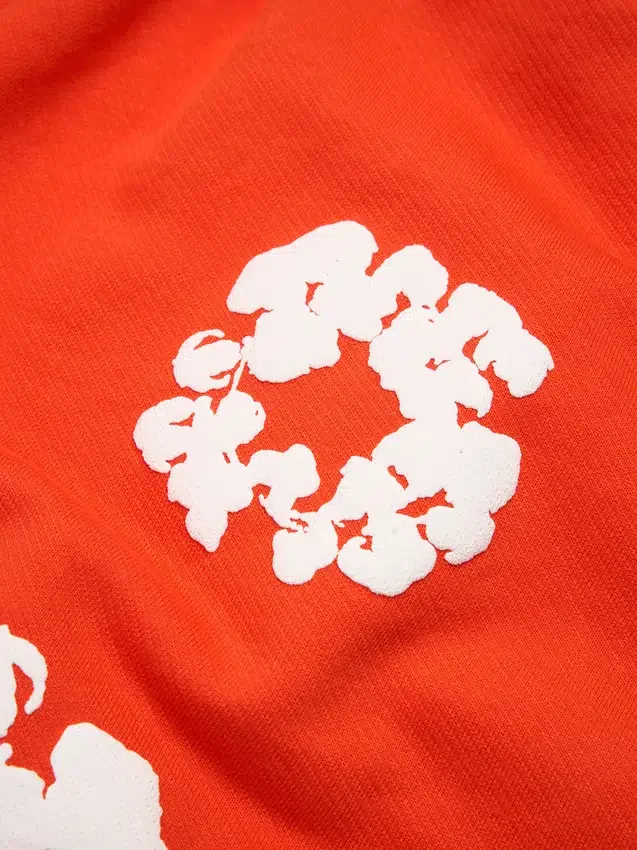 Cotton Wreath Sweatshorts donkeroranje